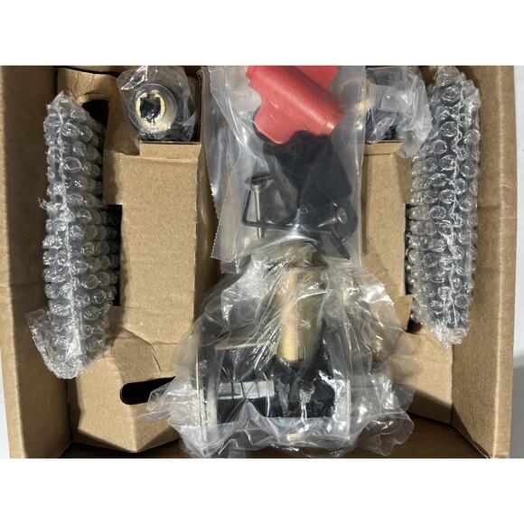 EMTEK Concealed Fastener Modern Rectangular Rosette Privacy Set with Matching Fi - Picture 2 of 5